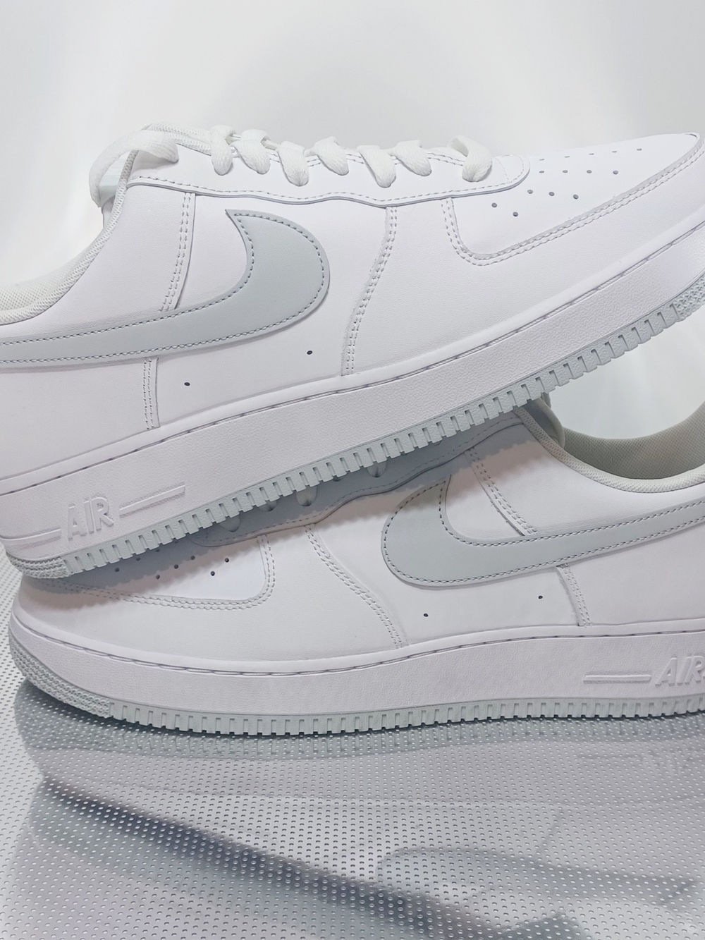 Nike Air Force 1 '07 Low Pure Platinum White Men's Shoes DC2911-100 Size 13